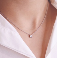 RAVIPA-SINGLE DIAMOND NECKLACE