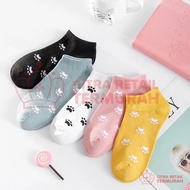 Korean Style Women's Socks / Ankle Socks / Pattern Socks / Cute Ankle Socks / Cute Socks