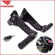 Fxcnc For Honda CT125 2021-2024 Passenger Footrest Rear Foot Pegs Black