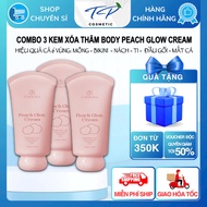 [Che tên] Combo 03 Kem Thâm (Mông) Carolina Peach Glow Cream Phiên bản nâng từ Velerie Skin