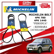 Michelin Belt [4PK 1440 / 4PK 780] Perodua Kembara Auxiliary Belt Made In France 100% Original
