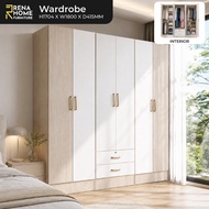 2 Door Wardrobe | Almari Baju | Almari Pakaian | Almari Murah | Kabinet Baju | Kabinet Pakaian