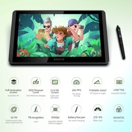 [LIS1] BOSTO 12HD-A H-IPS LCD Graphics Drawing Tablet Monitor 11.6 Inch Size 1366x768 Display 8192 P