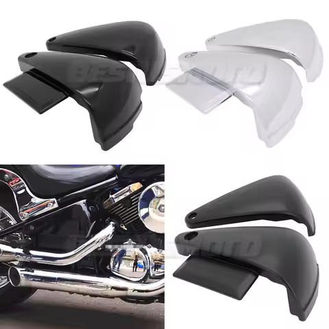 Motorcycle Side Fairing Battery Cover For Kawasaki Vulcan VN 400 VN400 1986-2004 VN 800 VN800 A/B/E 