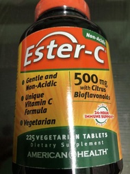American Health Ester-C 酯化維他命C 500mg 含柑橘生物類黃酮 225顆