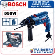 BOSCH GSB 550 Impact Hammer Drill w/ 41pcs Accessories RBPTCD