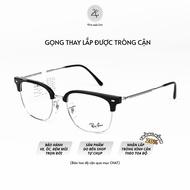 RayBan 0RX7216 half frame glasses frame, genuine metal square shape, fullbox