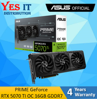 ASUS GeForce RTX5070 TI PRIME / TUF 16GB GDDR7 GRAPHICS CARD (PRIME-RTX5070TI-O16G / TUF-RTX5070TI-O