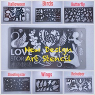 Art Stencil / Pastel Art Stencil / Stainless Steel Stencil