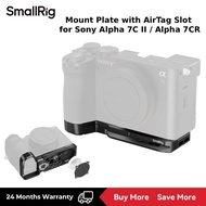 SmallRig Mount Plate with AirTag Slot for Sony Alpha 7C II / Alpha 7CR Black#5481,Silver#5482