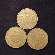 uang koin 500 melati 2003