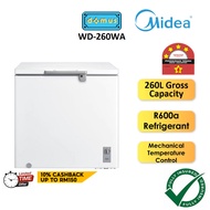 4 STAR Midea Chest Freezer 260L Peti Freezer Murah Deep Freezer Peti Sejuk Beku Media Frezer Besar 冷