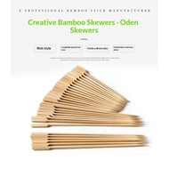 【1000pcs】Disposable Fruit KabobTeppo Skewer BBQ Sticks Burger Skewers Kebab Stick Skewer Barbeque