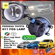 Sundae Perodua Toyota Myvi Axia Bezza Alza Vios Camry H11 Sport Light Fog Lamp Fog Light Sportlight Lampu Kereta Murah