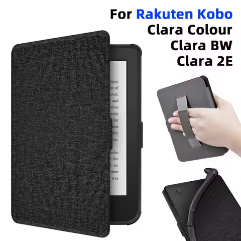 Luxury PU Leather Cover for Rakuten KOBO Clara Colour(2024) 6“ TPU Universal for Clara BW/Clara 2E S