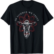 Newest Atheist In Science We Trust, Astronaut, Humanist T-Shirt