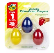 Crayola - 易清洗蛋形蠟筆3支 (811450)