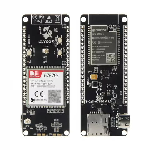 LILYGO® T-Call A7670 4G 2G ESP32 Development Board A7670E LTE GSM Module