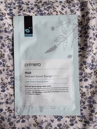 [包平郵] Primera Moist-up Seed and Sprout Energy Mask 芙莉美娜 蓮花籽保濕抗氧化有機純棉面膜 (x 1 pc)