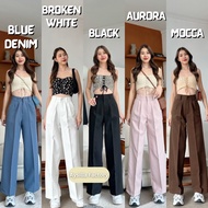 Aysilla_factory - Loose Pants trousers for women A HOOK - anti-wrinkle Pants - women's culottes - fo