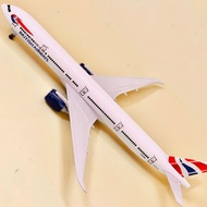 BRITISH AIRWAYS Boeing 777-300ER airline, high-quality powder-coated, beautiful, 1:400 scale (fullbo