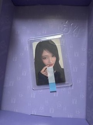 IVE 安兪真 官方小卡