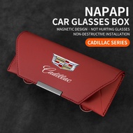 Suitable for Cadillac car glasses clip CT4/CT5/CT6/XT4/5/ATSL sunshade sunglasses clip storage