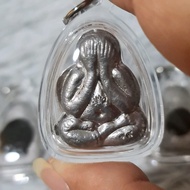 Thai Amulet Phra Pidta leklai Watcharathat Waterproof Casing 333amulets