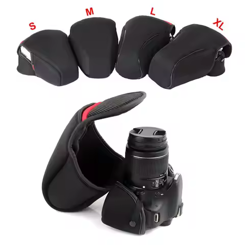 Neoprene Canvas Camera Bag Waterproof Camera Liner Case Package Protector For SONY S R A7K ILCE-7 A7
