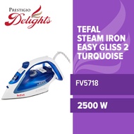 Tefal Steam Iron Easy Gliss 2 Turquoise FV5718