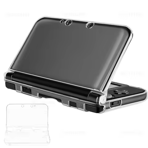 Transparent Crystal Protective Case for Nintendo NEW 3DS XL/LL & 3DS LL/XL & 3DS Game Console Clear 