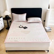 Free Shipping💓Taiwan Ready Stock💓PE Cool Mat Geometric Series Mattress Style Cool Mat Cool Mat Cool 