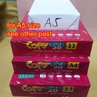 Copy one Bond paper 8.5x14 / 8.5x13 /short / a4