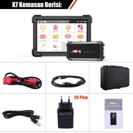 【2024 update】ancel X7 HD 12V 24V เครื่องสแกนเนอร์ Obd2 Full System diagnostic TOOL พร้อมฟังก์ชั่นรีเซ็ต30ฟังก์ชั่นเครื่องจักรก่อสร้าง Excavator diagnosis TOOL OBDII Car diagnostic Scanner ECU Scanner odb Scanner