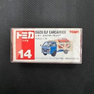 TOMICA ISUZU ELF CARCARRIER NO.14