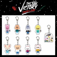 Straykids SKZOO Cartoon keychain Stray kids cute acrylic backpack pendant