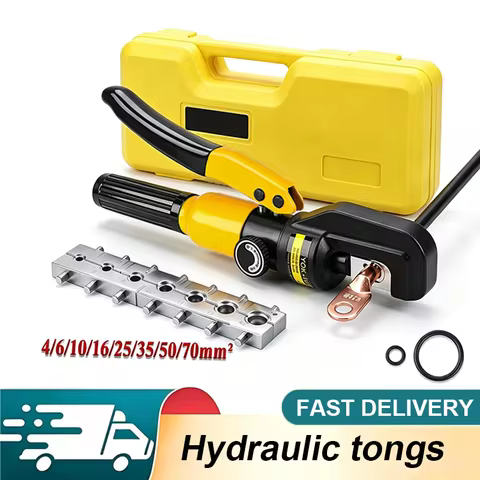 4-70mm² Hydraulic Crimping Pliers YQK-70 Pressure 8T Home Hydraulic Tools Hydraulic Pliers DIY Cable