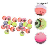 NOVAGEAR​ Scary Eye Balls Bouncy Toy Funny Kids Bath Toys Random Color Toy Balls Jumping Balls