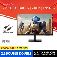 PRISM+ F270i 27" IPS 240Hz/200Hz/180Hz 1ms FHD 130% sRGB Gaming Monitor [1920 x 1080]