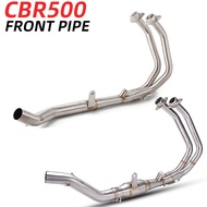 Promotion Motorcycle Modified Exhaust CBR500R CB500R Modified Stainless Steel Front Section Front Se