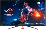 ASUS PG43UQ ROG Swift PG43UQ 43” 4K HDR DSC Gaming Monitor, (3840 x 2160), 144Hz, G-SYNC Compatible, 1ms, Eye Care, DisplayHDR 1000, DisplayPort HDMI USB, Aura Sync,BLACK (PG43UQ)