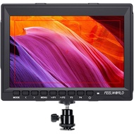 FEELWORLD FW759 7" IPS DSLR Camera Field Monitor 4K HDMI with Sunshade and HDMI Lock 1280x800 Visit 