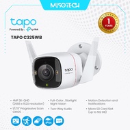 TP-Link Tapo C325WB 4MP 2K Fixed Lens Wifi CCTV Outdoor ColorPro Two-way Audio