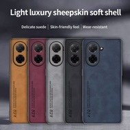 Luxury Sheepskin Leather Case Compatible For Redmi A5 25028PC03G, 25028RN03A, 25028RN03I, 25028RN03Y