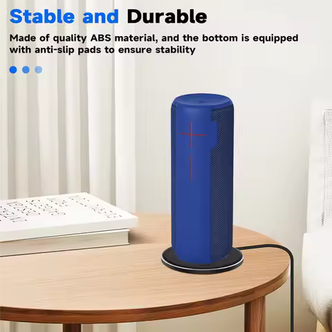 A40I For UE Boom 3/UE Megaboom 3 Charging Dock Station Cradle with Type-C Cable Speaker Charger Pad