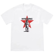 Hysteric Glamour T-shirt American Retro Tee Street Culture Tide Brand T-shirt Niche High Quality Tre