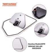 6HP1ส่งกำลัง9เกียร์อัตโนมัติตัวกรองน้ำมัน0AT-325-429 0501214315และปะเก็นอ่างน้ำมันเครื่องสำหรับ Audi