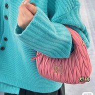 Walking Pleated Bag Handbag Wanderer Underarm Bag Dumpling Bag Real b4f0e6