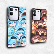 RN48 Character Genshin Chibi Case Vivo series Compatible for Vivo Y29 4G Y19S V50 V40 V50 Lite V40 L