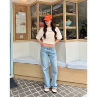 AMR DE SAISON (AIMER)-Low Rise Bootcut Jeans (Women)